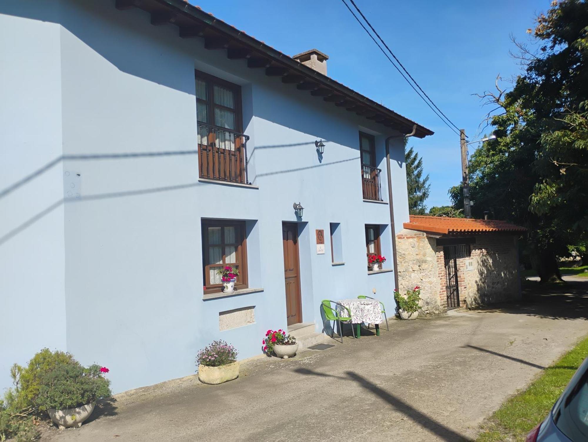 Casa Rural Casa Azul Vila Villahormes Exterior foto