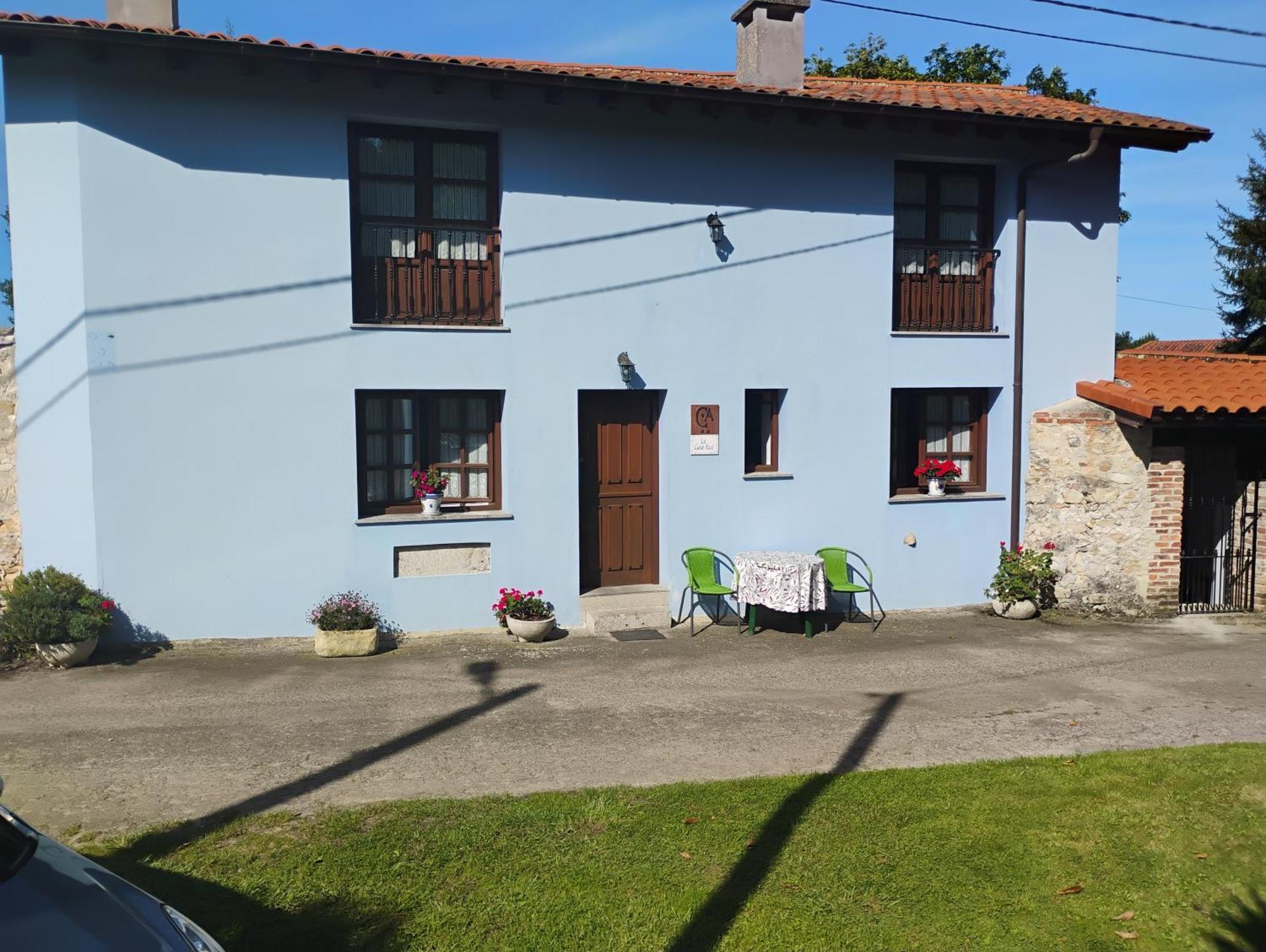 Casa Rural Casa Azul Vila Villahormes Exterior foto